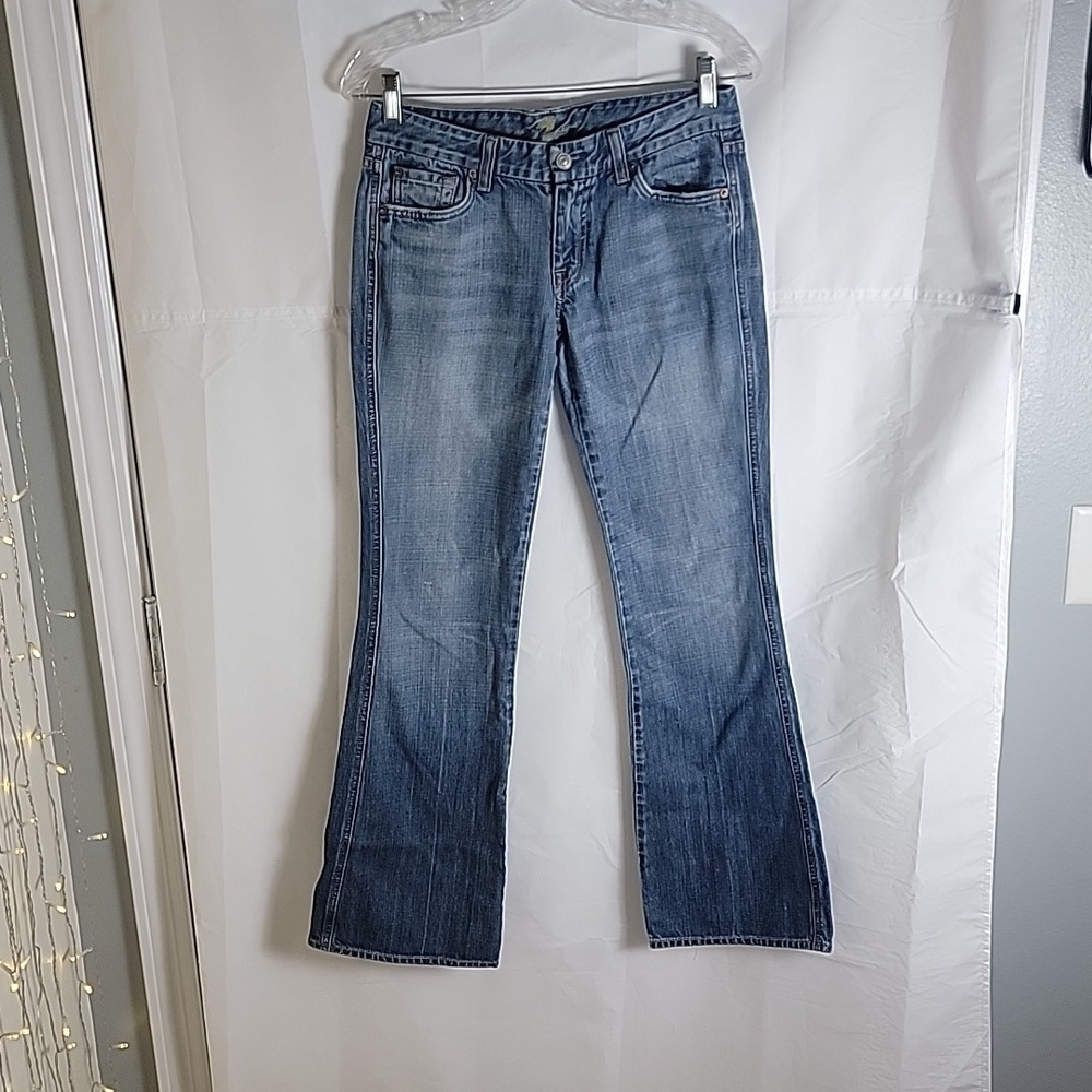 7 for all mankind "A" pocket slim bootcut jeans